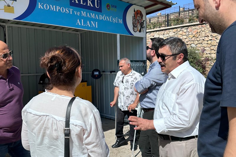 Alanya Belediyesinden Atık Merkezimize Ziyaret