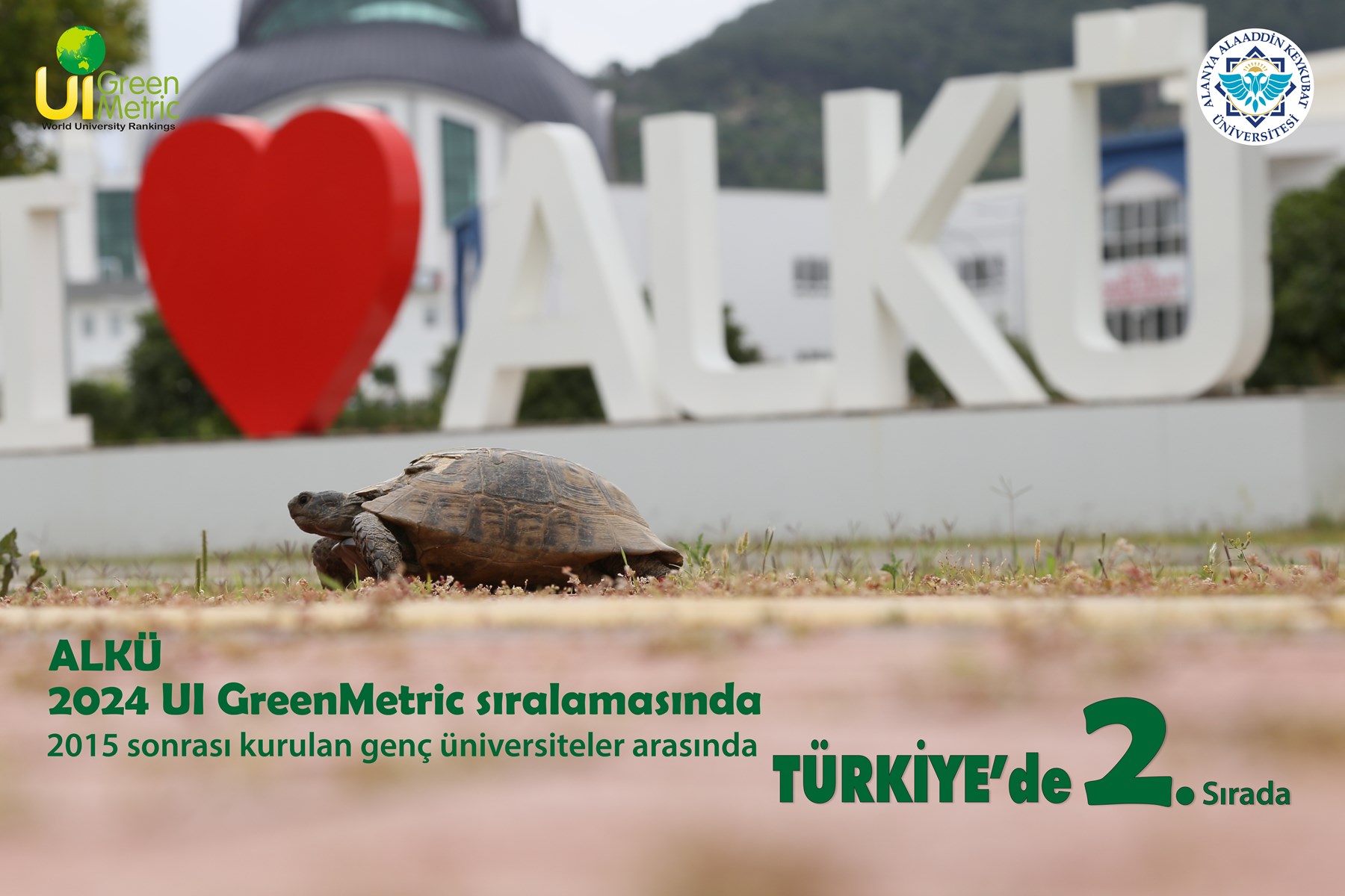 ALKÜ’DEN GREENMETRİC BAŞARISI